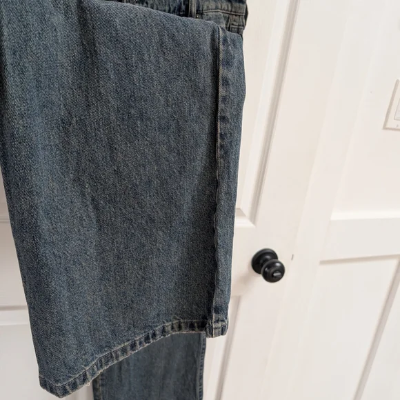 We The Free Dark Blue Flare Jeans - Picture 7 of 13